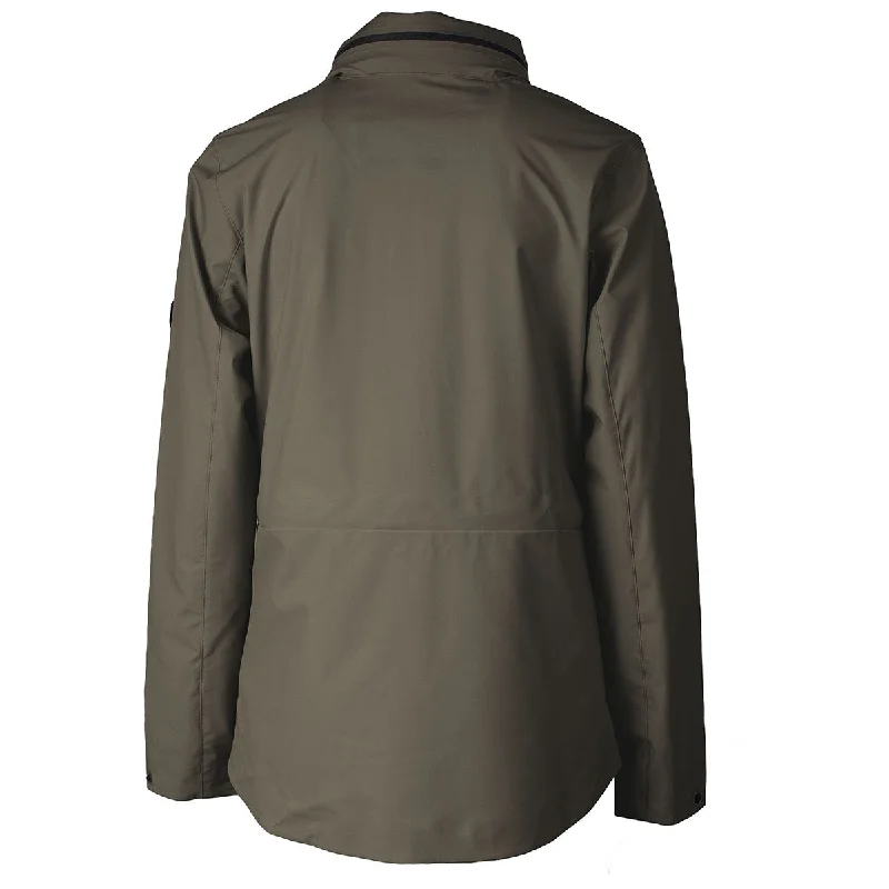 Cutter & Buck Women's Douglas Vapor Water Repellent Stretch Full Zip Rain Jacket