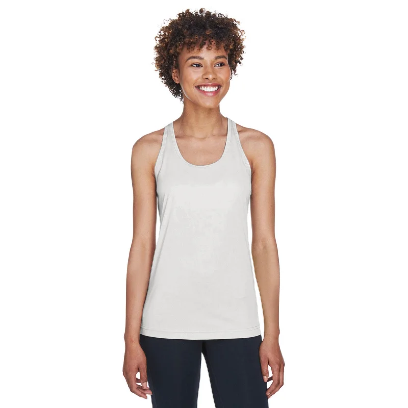 Team 365 Women's Sport Silver Zone Performance Racerback Tank