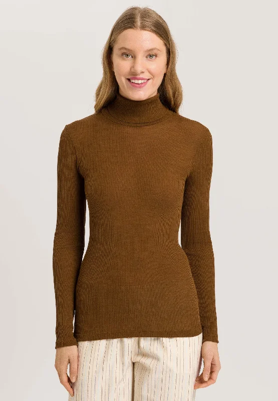 70967 Ellis Turtleneck Shirt - 1789 Orange