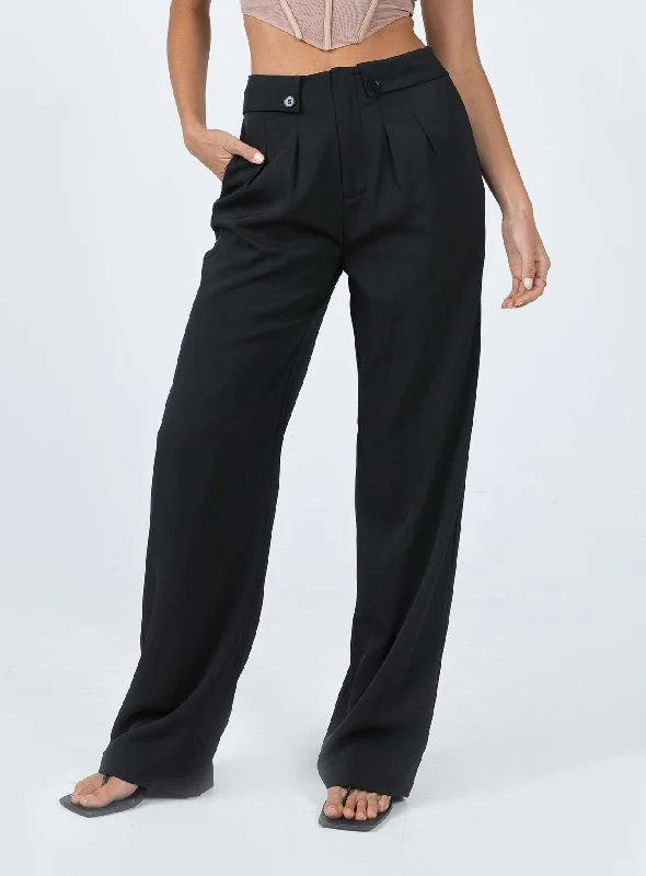 Boronia Pants Black