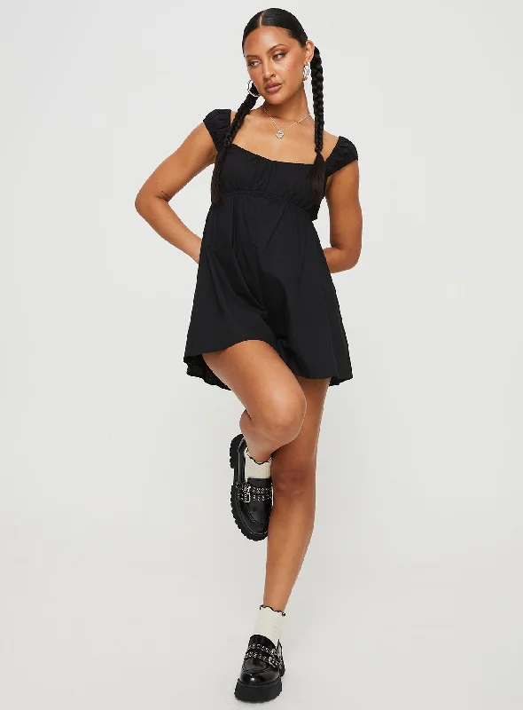 Bridgid Romper Black