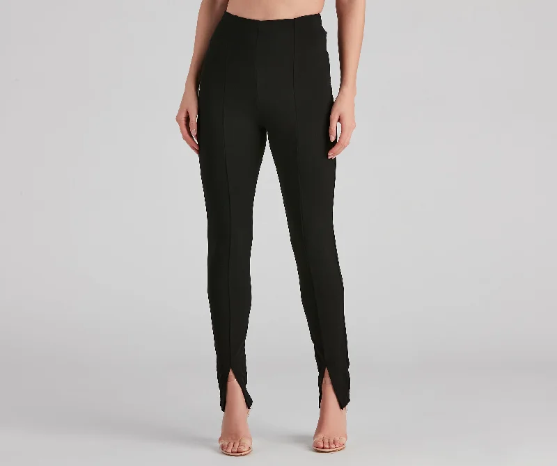 Chic Status High Waist Pants