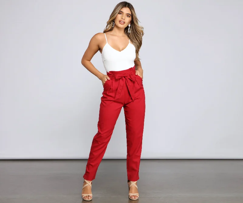 Effortlessly Stylish Tie-Waist Jumpsuit