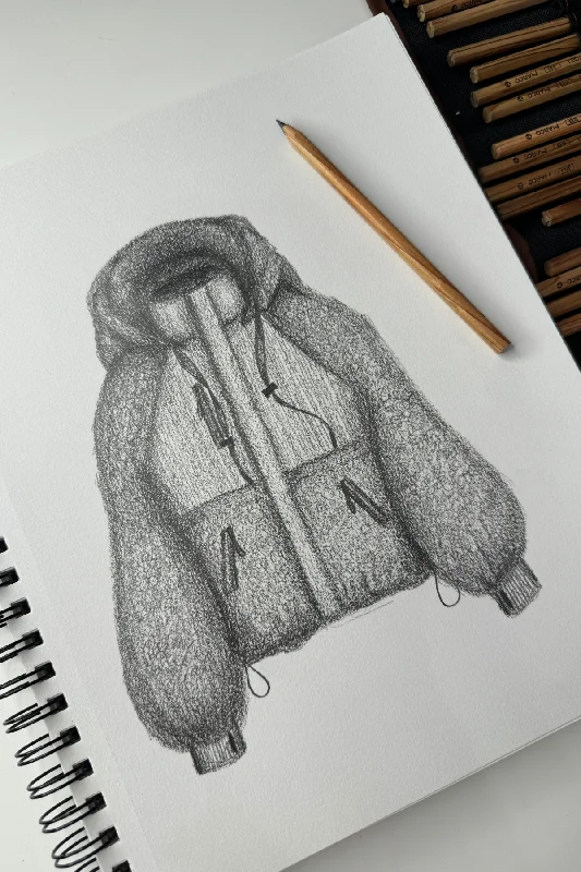 Find Your Inner Fleece Jacket - Charcoal