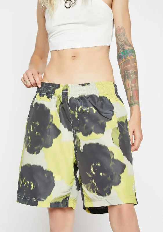 Hamptons Floral Beach Shorts