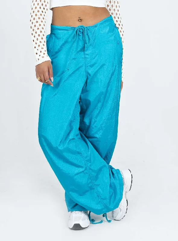 Motel Chute Trousers Blue