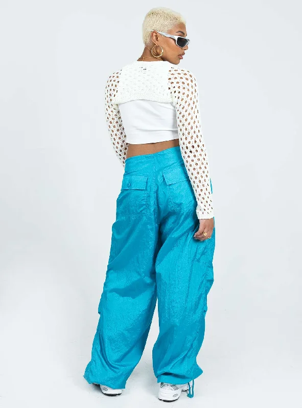 Motel Chute Trousers Blue