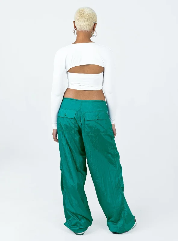 Motel Chute Trousers Teal