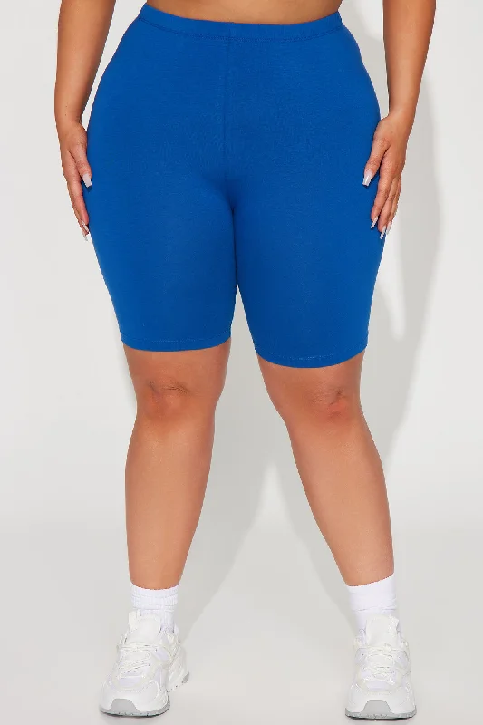 Natalee Biker Shorts - Royal