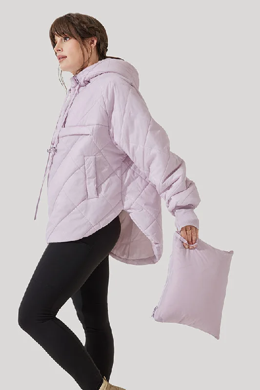 Pillow Packable Puffer Jacket - Orchid Ice