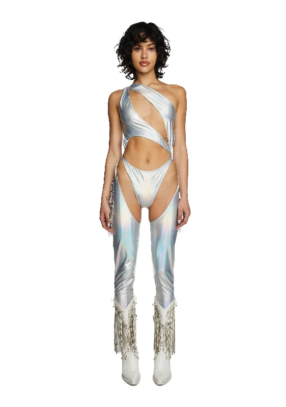 Prism Moonwalk Cut-Out Catsuit