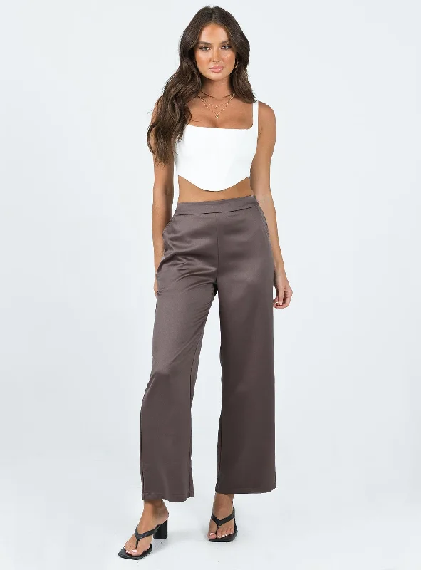 Rainford Pants Mocha