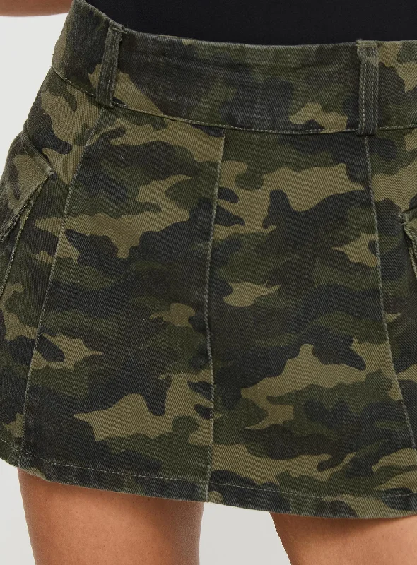 Remington Skort Green Camo