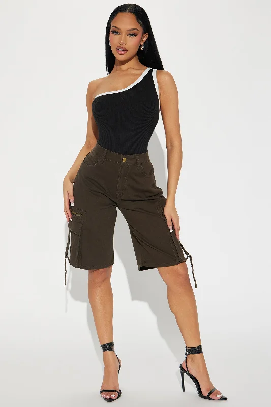 Running Late Cargo Short - Olive