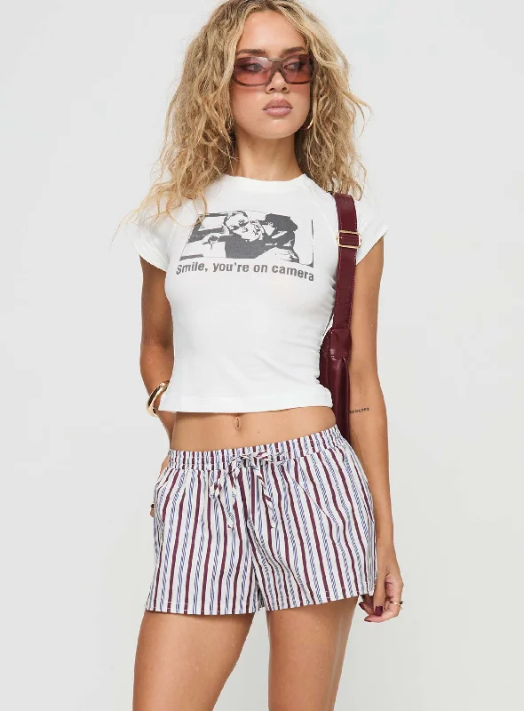 Stellie Shorts Multi Stripe