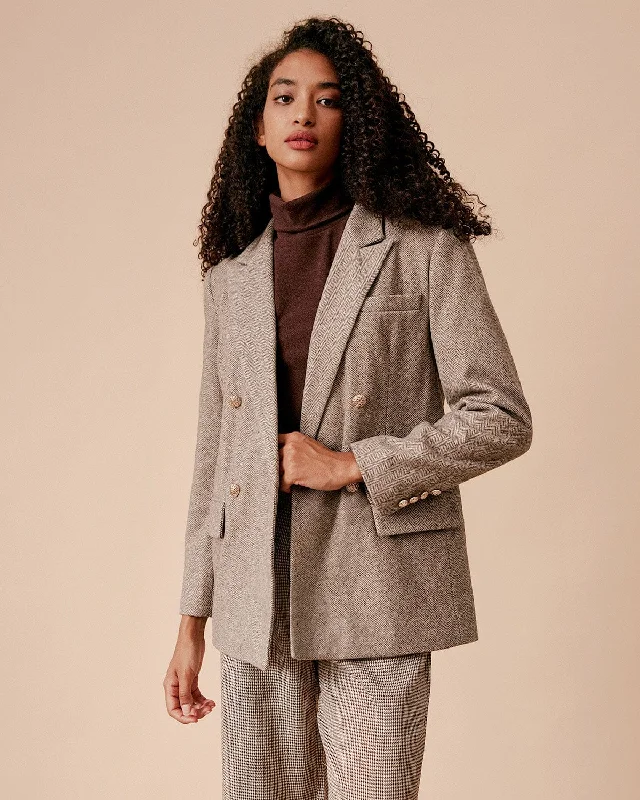 The Grey Collared Formal Blazer