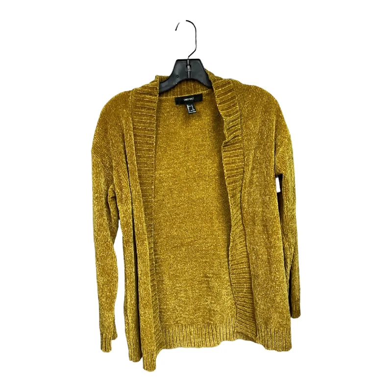 Mustard Sweater Cardigan Forever 21, Size S