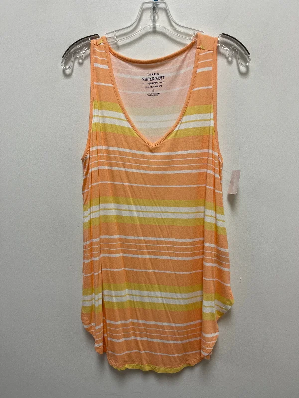 Orange Top Sleeveless Torrid, Size 1x