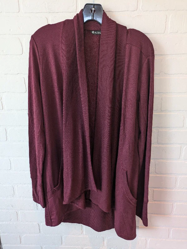 Red Sweater Cardigan Athleta, Size S