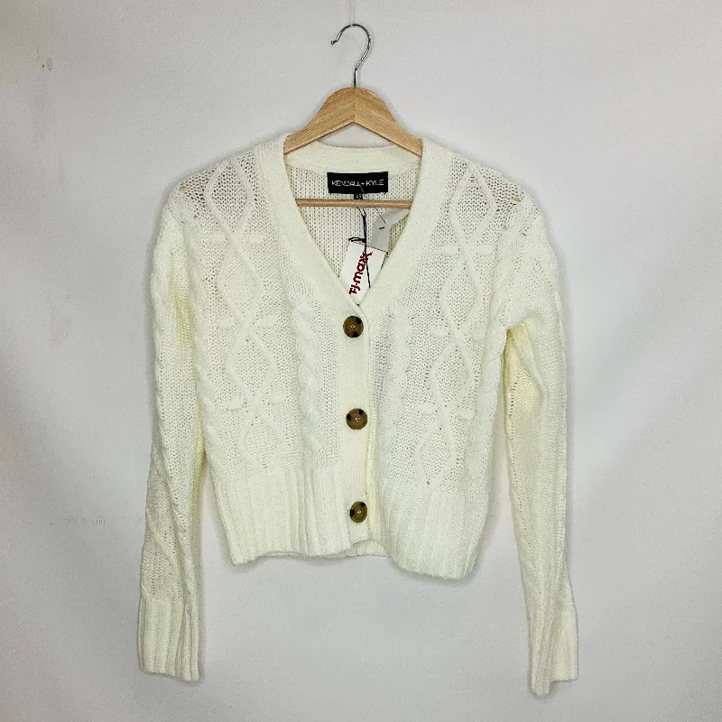 White Sweater Cardigan Clothes Mentor, Size Xs