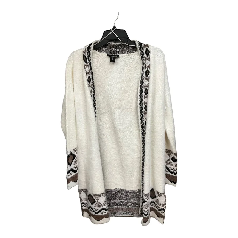 White Sweater Cardigan Rachel Zoe, Size M