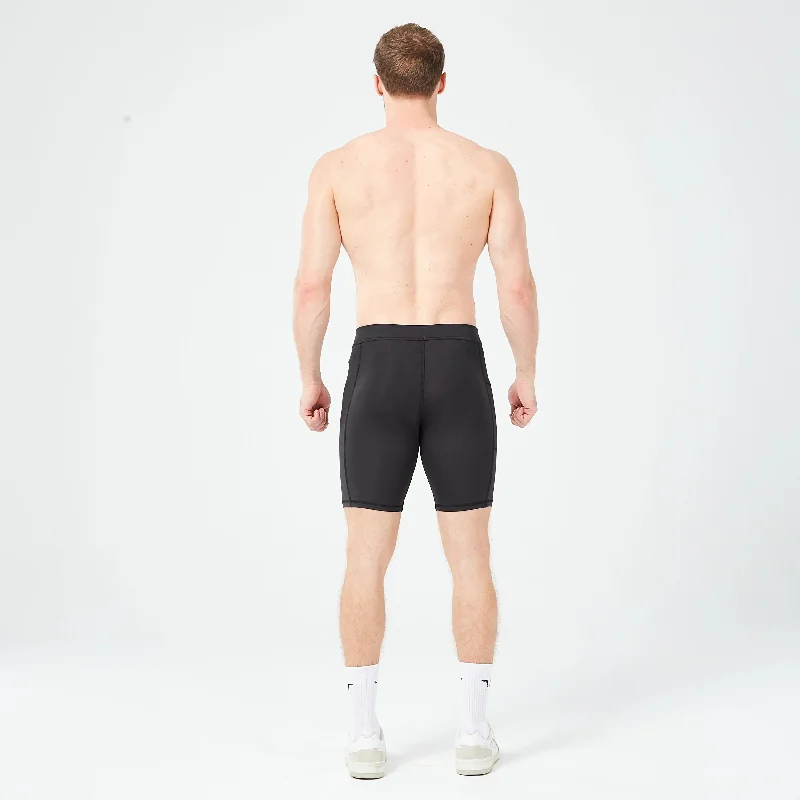 Core Base Layer Shorts 9"" - Black