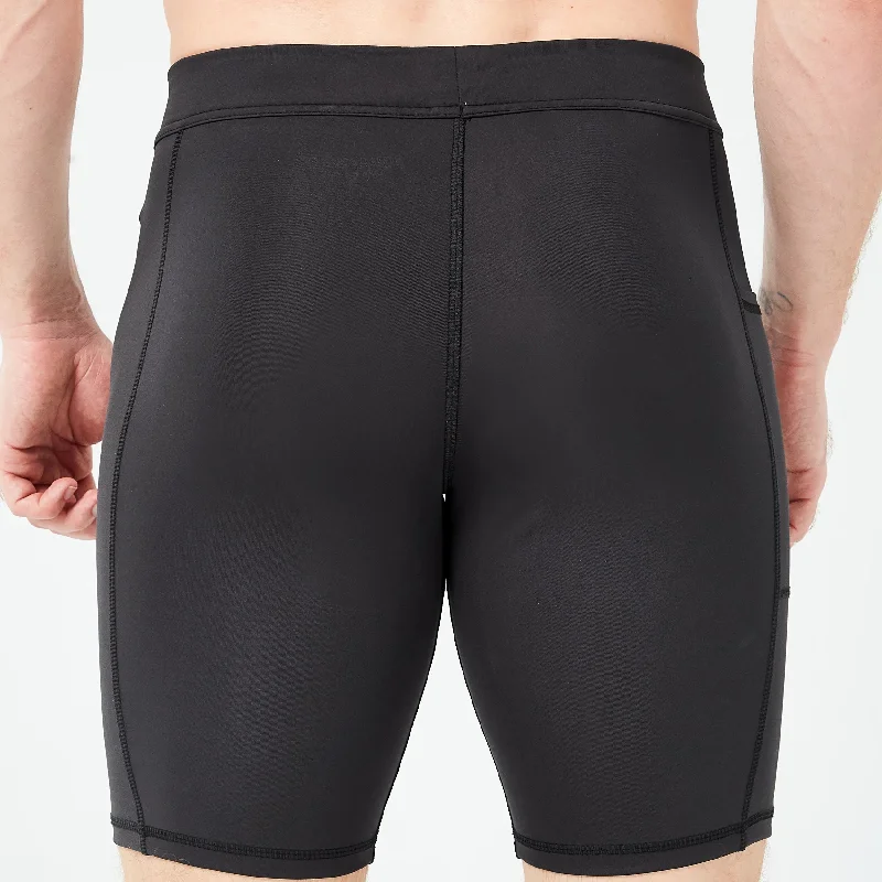 Core Base Layer Shorts 9"" - Black