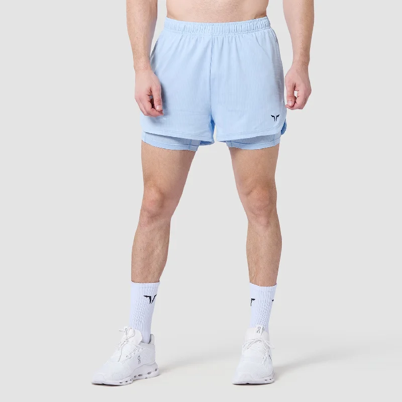 Core Mesh 2-In-1 5"" Shorts 2.0 - Skyway