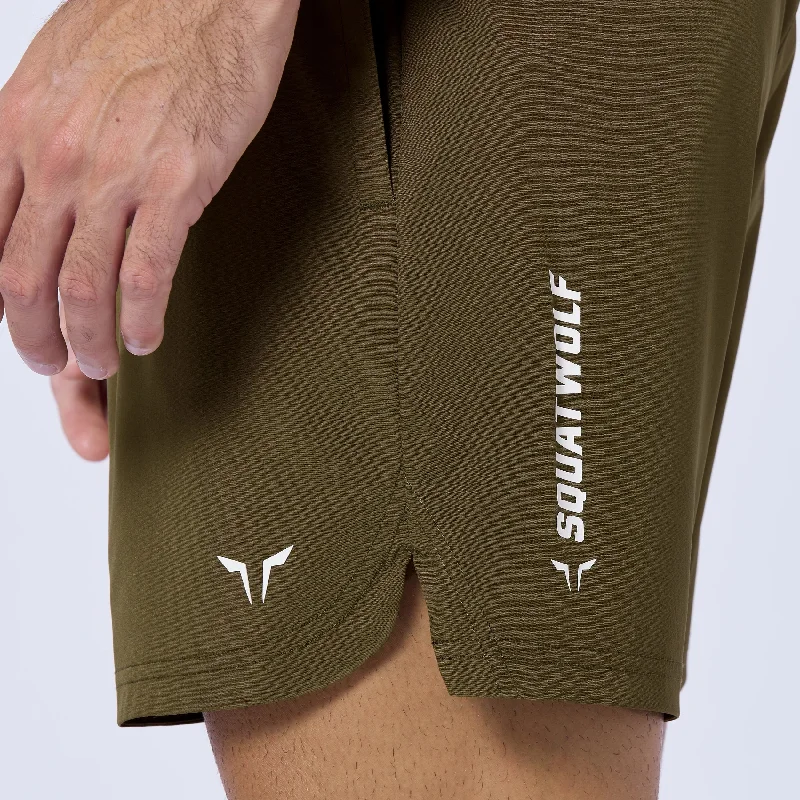 Essential Pro 5 Inch Shorts - Dark Olive