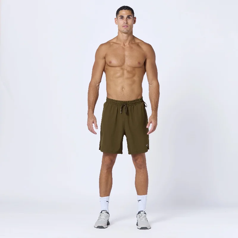 Essential Pro 7 Inch Shorts - Dark Olive