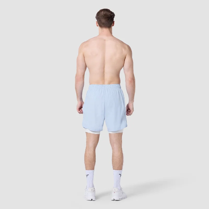 Limitless 2-In-1 7"" Shorts - Skyway