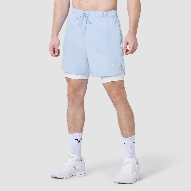 Limitless 2-In-1 7"" Shorts - Skyway