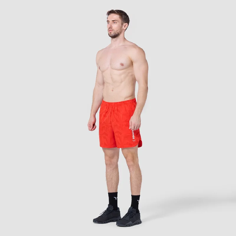 Warrior 5"" Shorts 2.0 - Orange.Com Dot Camo