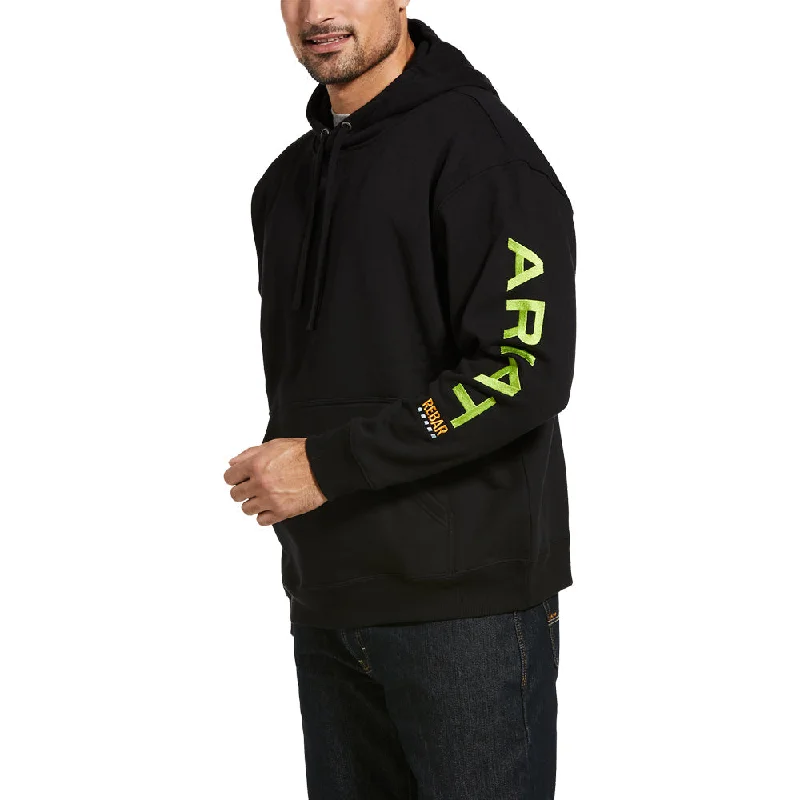 Ariat Men's Rebar Graphic Hoodie_Black