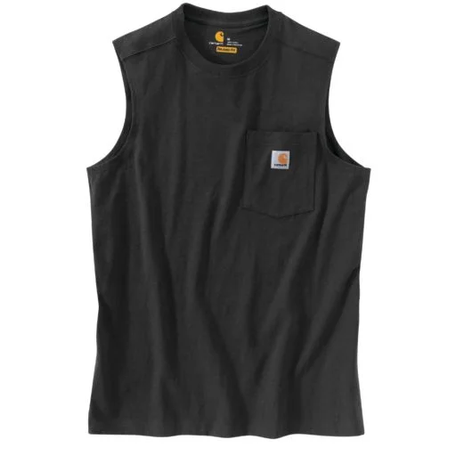 Carhartt Men's Relaxed Fit Sleeveless Pocket Tee