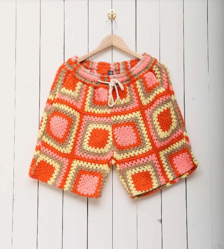 Crochet Camp Shorts