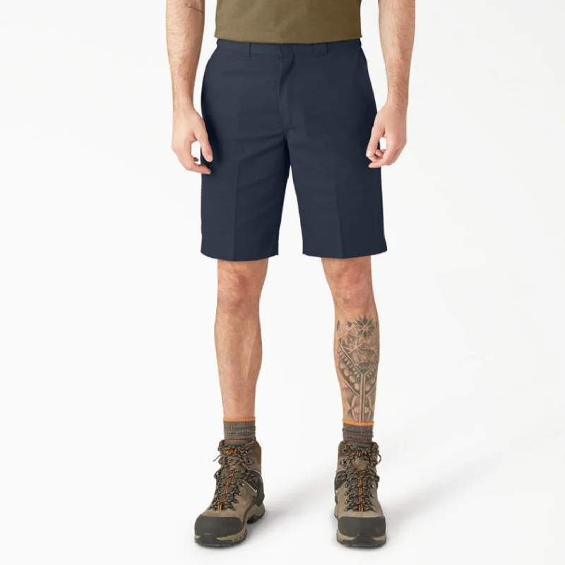 Dickies Men's Flex Relaxed Fit 11"" Twill Work Short