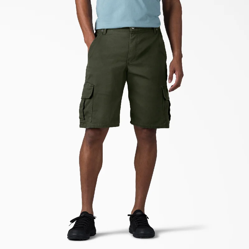 Dickies Men's  Relaxed Fit 11"" Duck Cargo Short