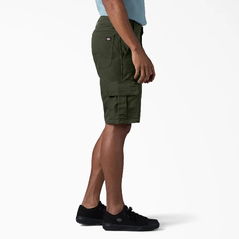 Dickies Men's  Relaxed Fit 11"" Duck Cargo Short