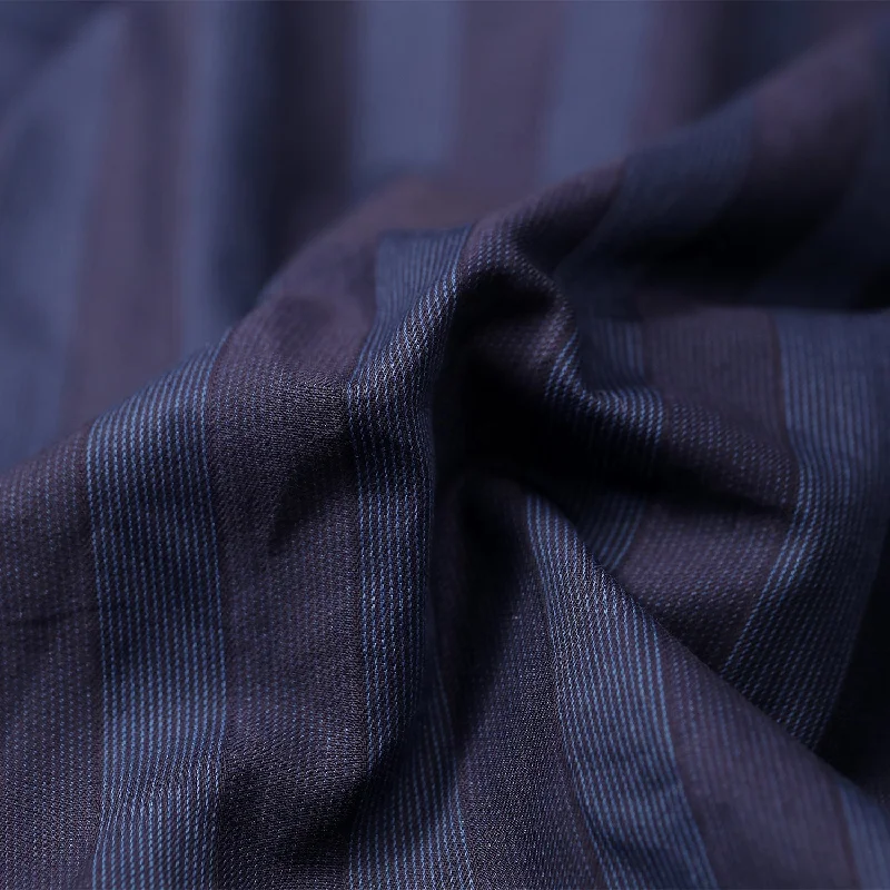 Classic Design Cotton Blue Striped Shirt