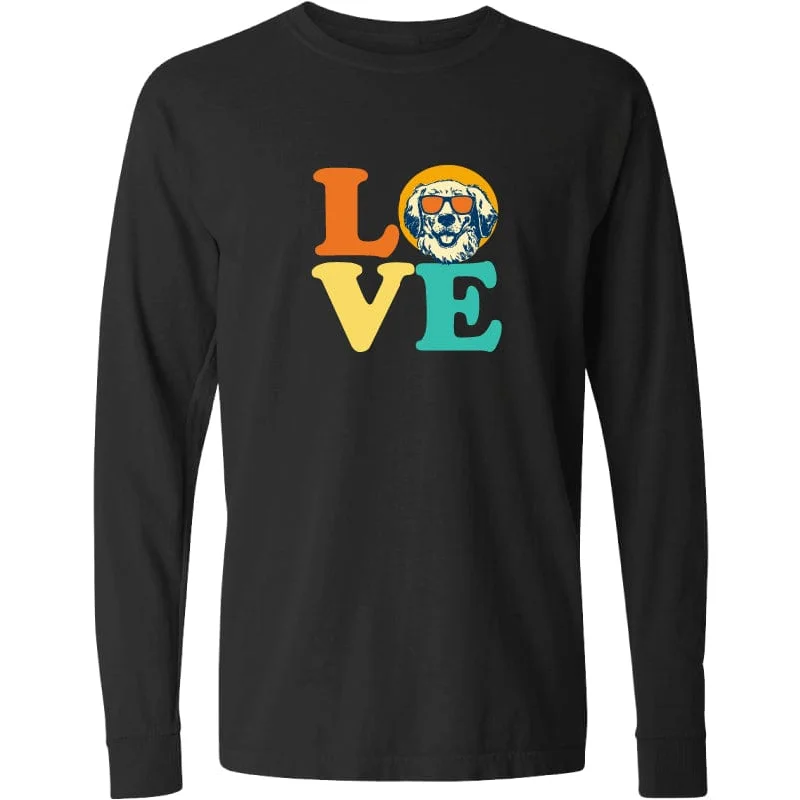 Dog Love (Retriever) - Classic Long-Sleeve T-Shirt