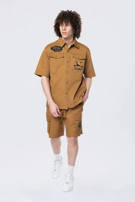 Golf Club S/S Buttondown Shirt - Timber