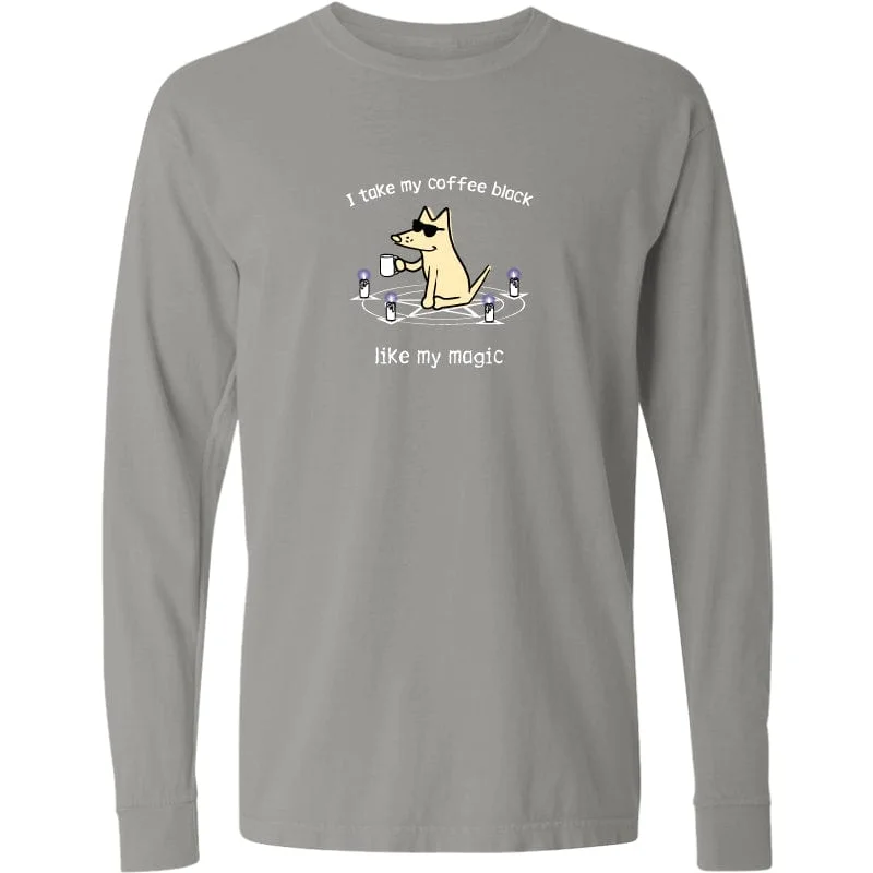 I Take My Coffee Black - Classic Long-Sleeve T-Shirt