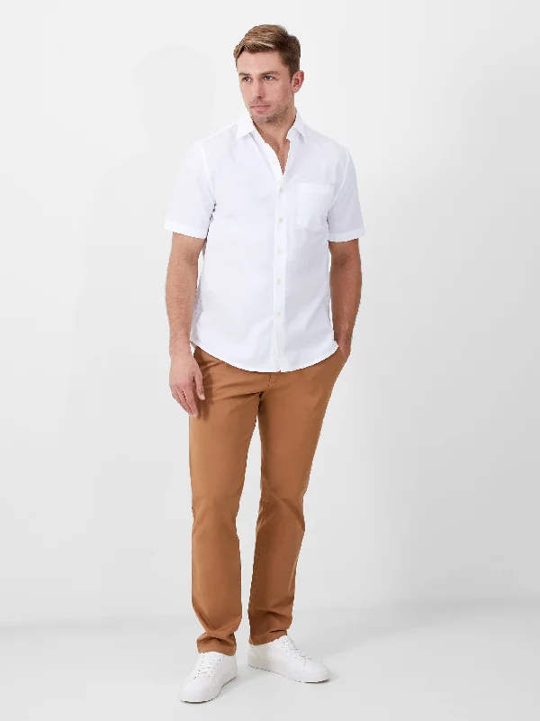 Short Sleeve Peached Shirt