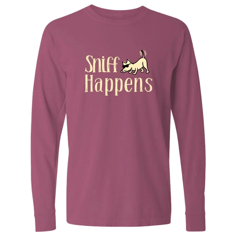 Sniff Happens - Classic Long-Sleeve T-Shirt