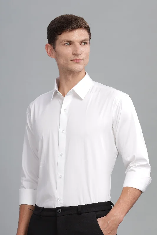 White Premium Giza Cotton Shirt