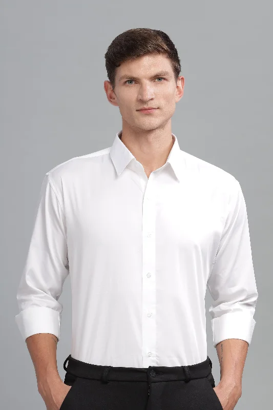 White Premium Giza Cotton Shirt