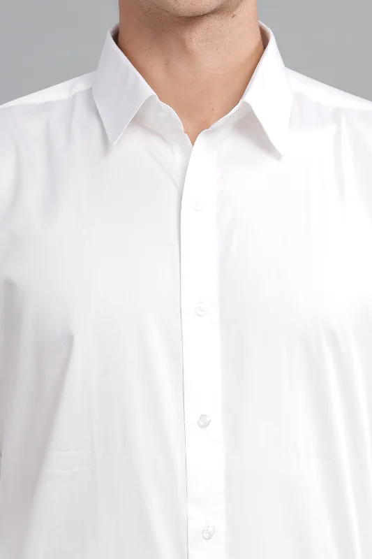 White Premium Giza Cotton Shirt