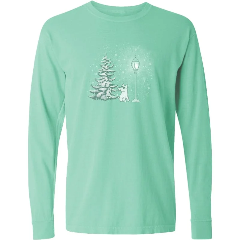 Winter Lampost - Classic Long-Sleeve T-Shirt