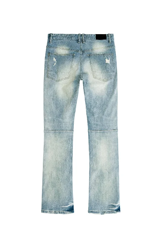 Double Layered Jeans - York Blue